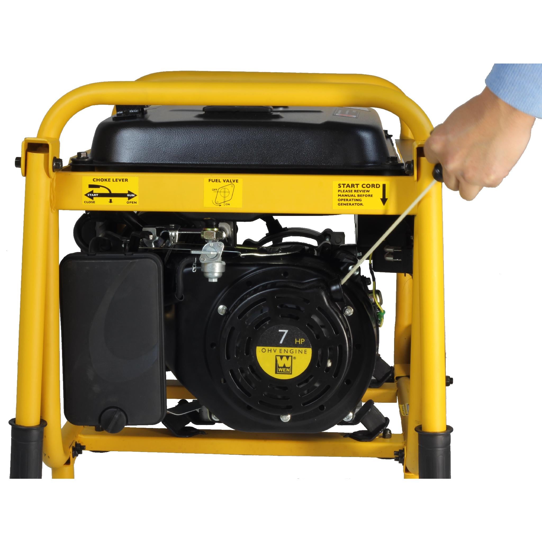 WEN 56352 3500 Watt Portable Generator - Reliable Power for Camping, RV Trips & Emergency Backup