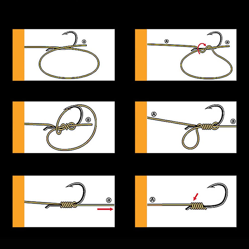 50pcs High-Quality Fluorescent Fishing Hooks - Strong Cn Steel Fishing Gear for Freshwater & Saltwater - Perfect for Bass, Trout, and Saltwater Fishing Adventures