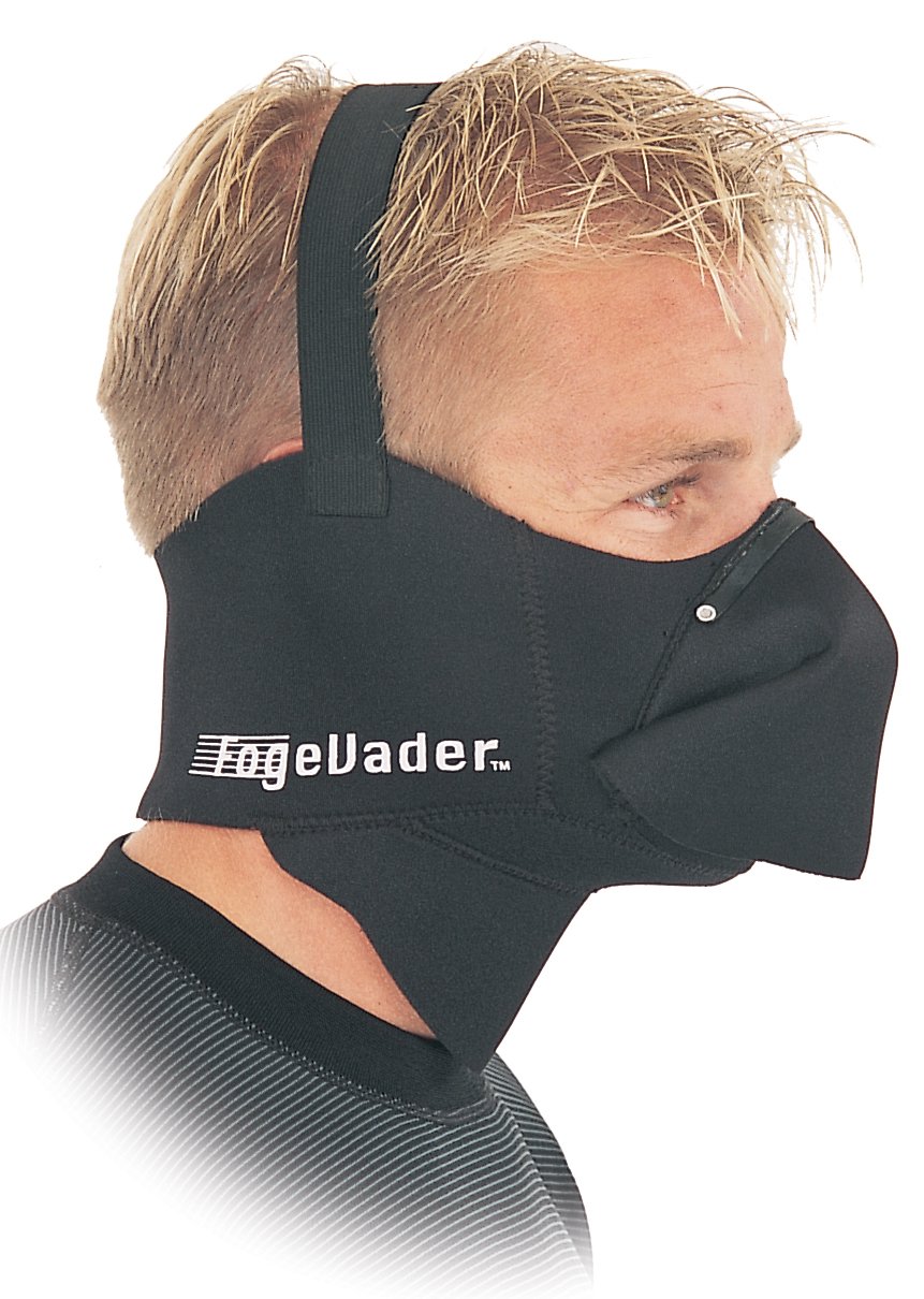 R.U.Outside Neoprene Fog Evader Mask - Anti-Fog Face Cover for Skiing, Snowboarding & Outdoor Sports - Breathable Cold Weather Protection Gear