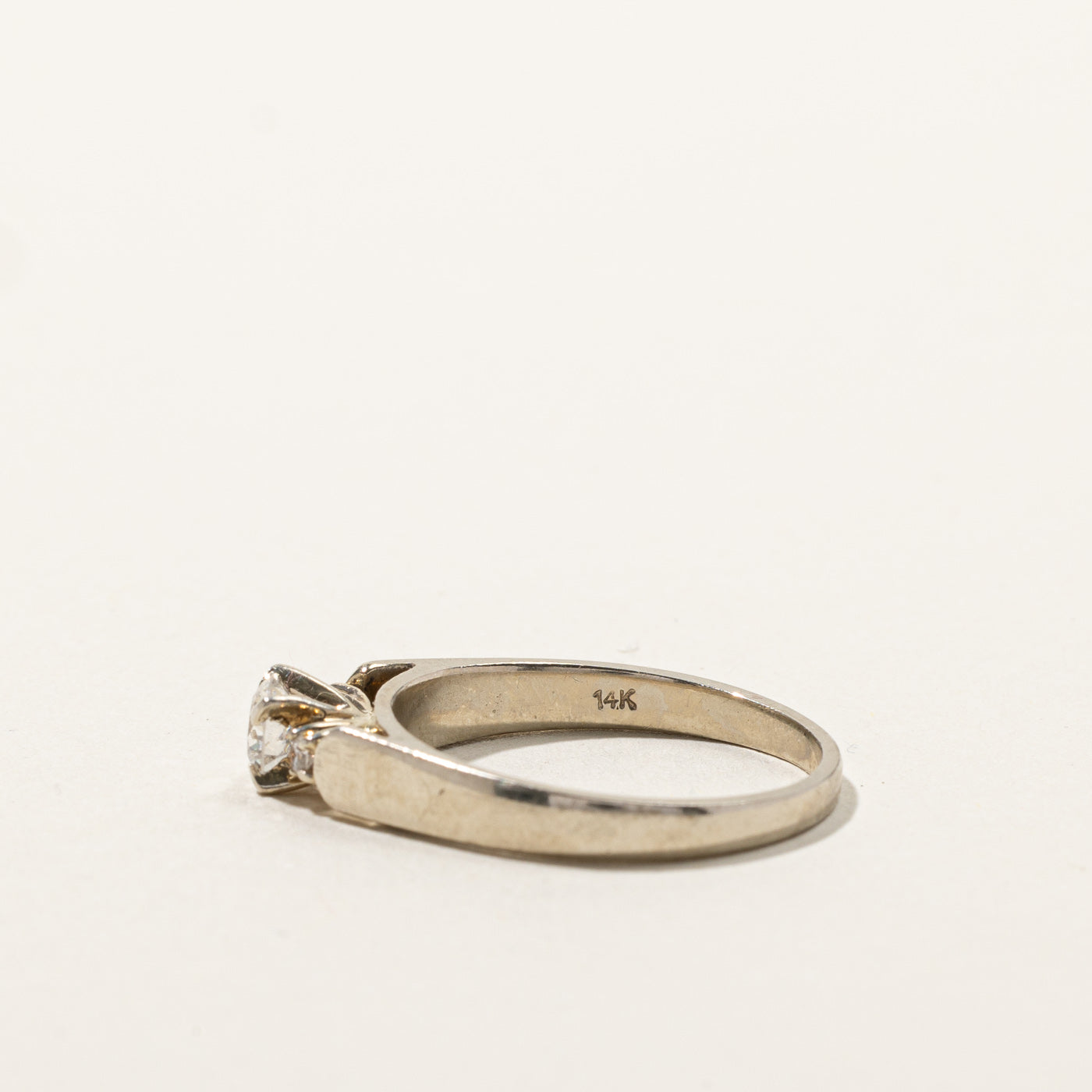 0.37ctw Three Stone Diamond Ring - Size 7.25 | Elegant Engagement & Wedding Band | Perfect for Proposals, Anniversaries & Special Occasions