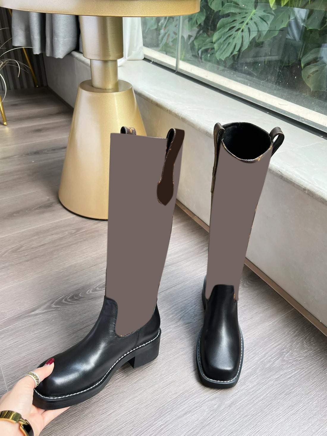 Women's Knee High Long Boots - Stylish Leather Riding Boots for Fall & Winter - Perfect for Casual Outfits, Horseback Riding & Outdoor Adventures