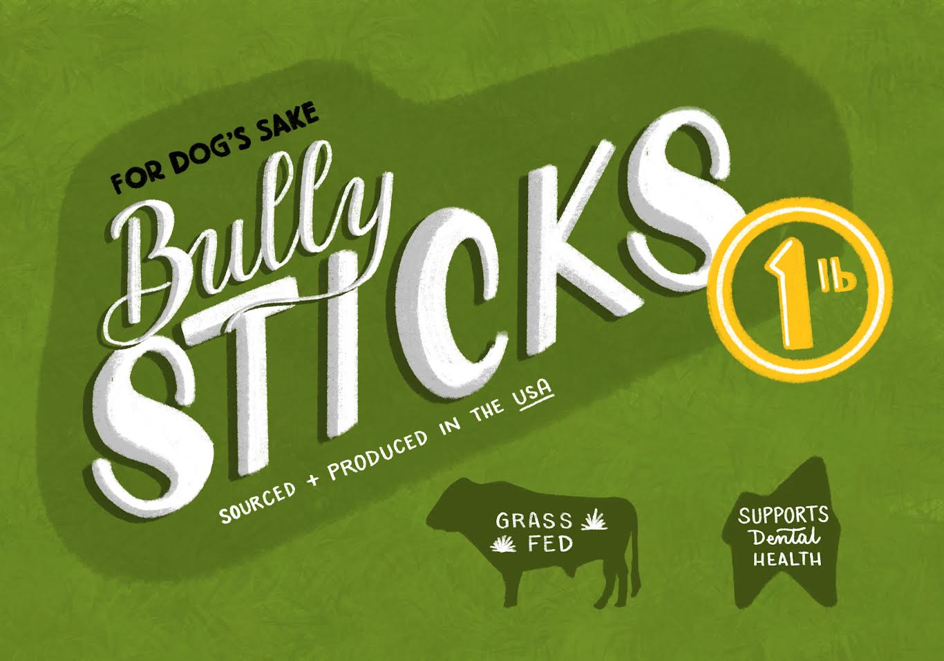 Premium Odor-Free Bully Sticks for Dogs - Jumbo 12