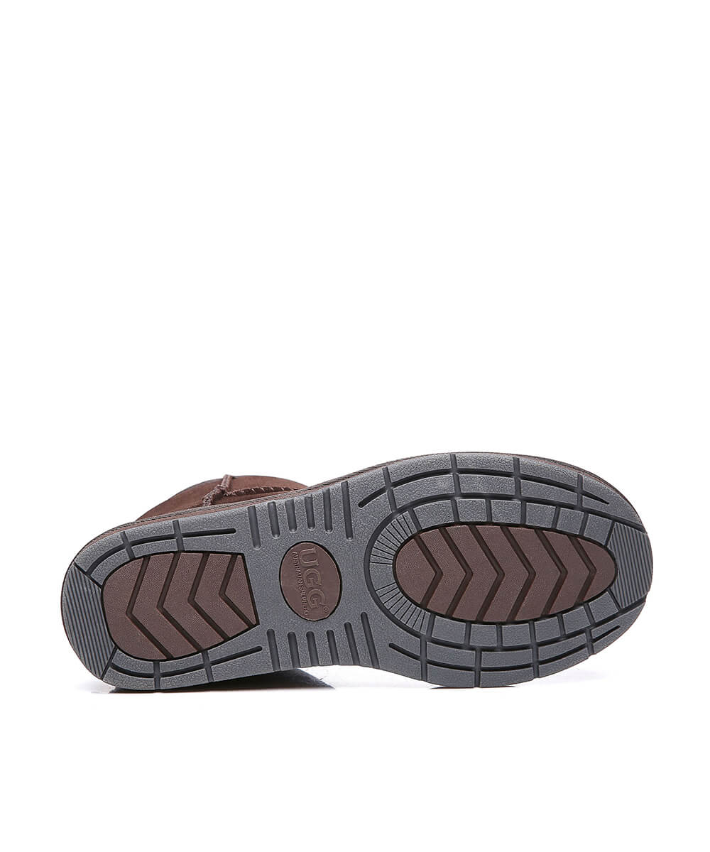 Men's UGG Classic Mini Gen II Boots - Genuine Sheepskin Winter Boots for Men | Warm & Comfortable Snow Boots for Casual Wear, Outdoor Activities & Cold Weather