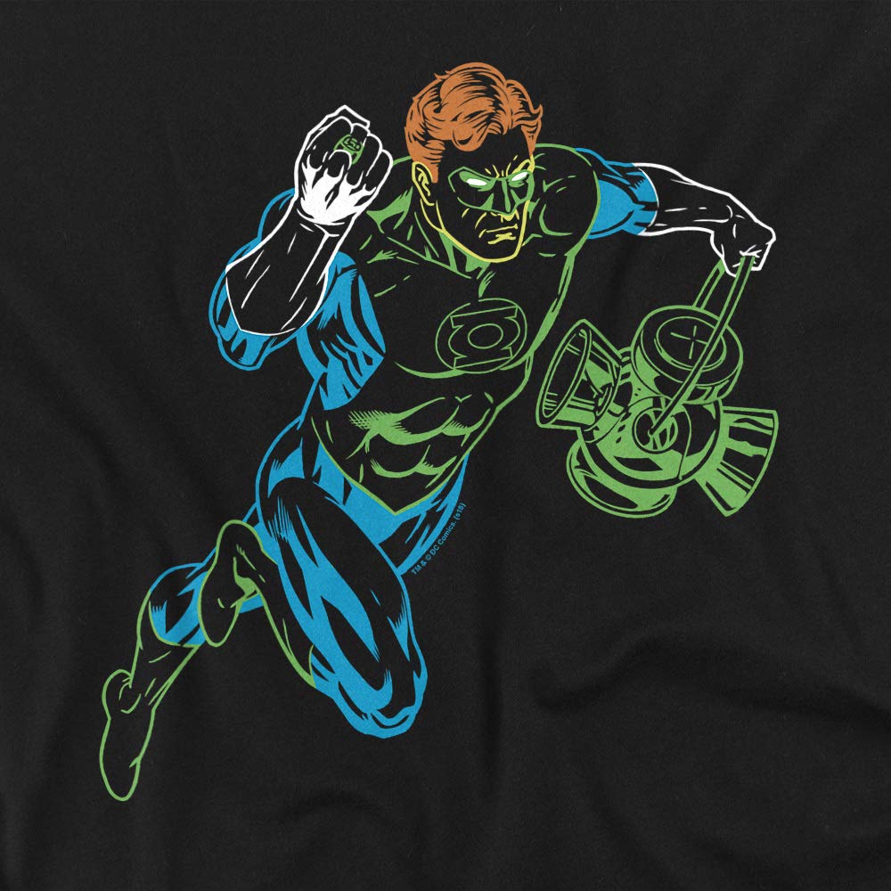 Green Lantern Neon Glow Women's Superhero Graphic T-Shirt | DC Comics Cosplay Tee for Halloween & Comic Con | Perfect Gift for Comic Book Fans | Casual Superhero Apparel for Costume Parties, Movie Nights & Everyday Wear | Great for Superhero-Themed Events, Comic Conventions, Halloween Costumes & Gift Ideas for Her | Wear to Comic Book Stores, Superhero Movie Premieres, Cosplay Contests & Geek Culture Events