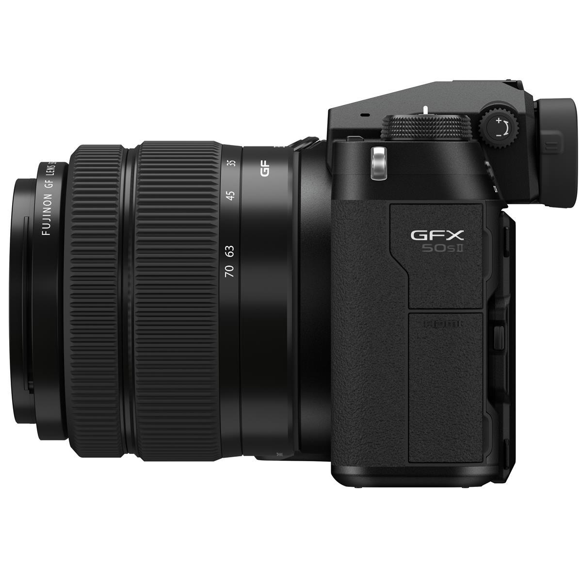 Fujifilm GFX50S II Medium Format Mirrorless Camera with GF 35-70mm F4.5-5.6 WR Lens Kit - Professional Photography, Landscape & Portrait Shooting, Travel & Studio Use