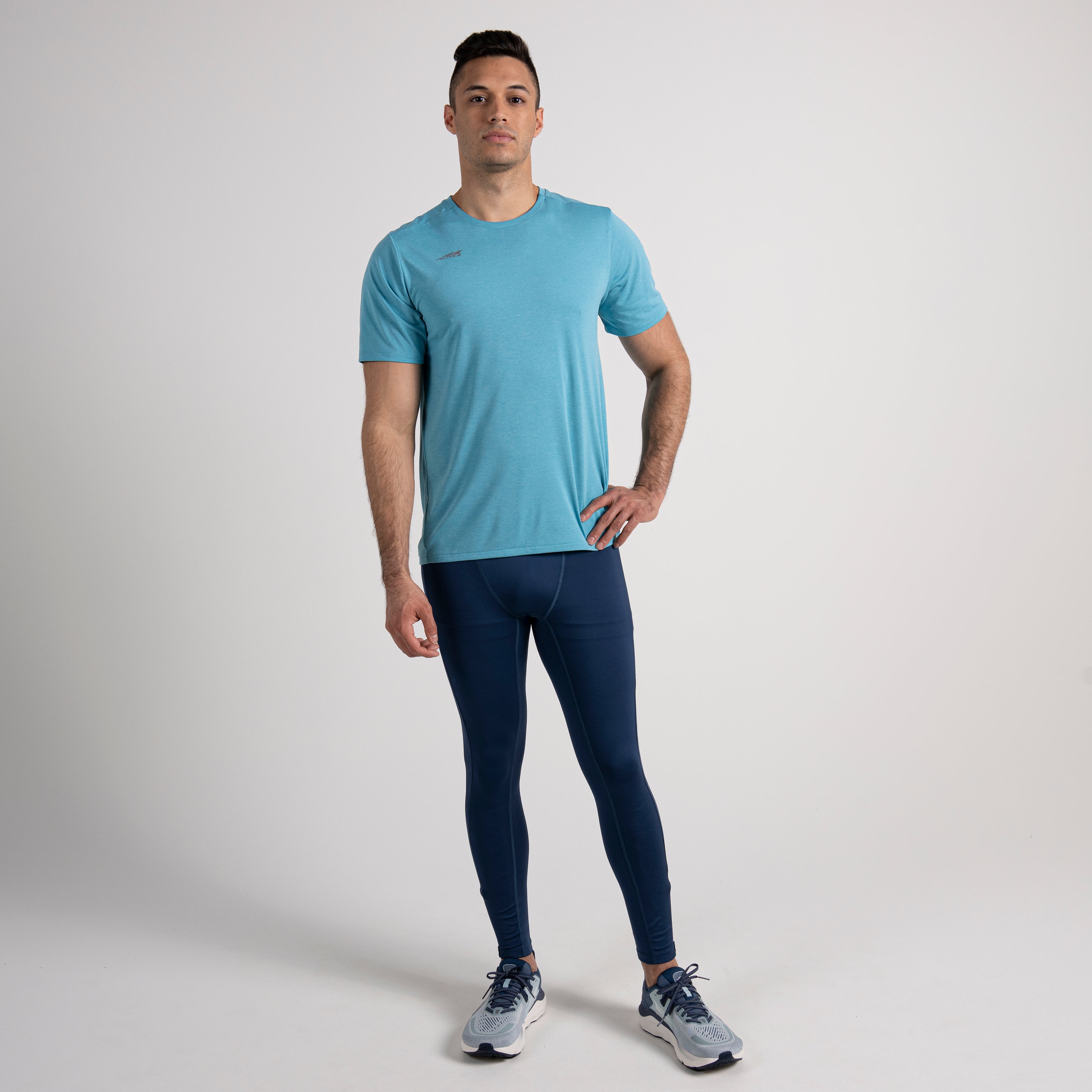 Men's Core Short Sleeve T-Shirt - Comfortable Cotton Crew Neck Tee for Casual Wear, Gym & Everyday Outfits