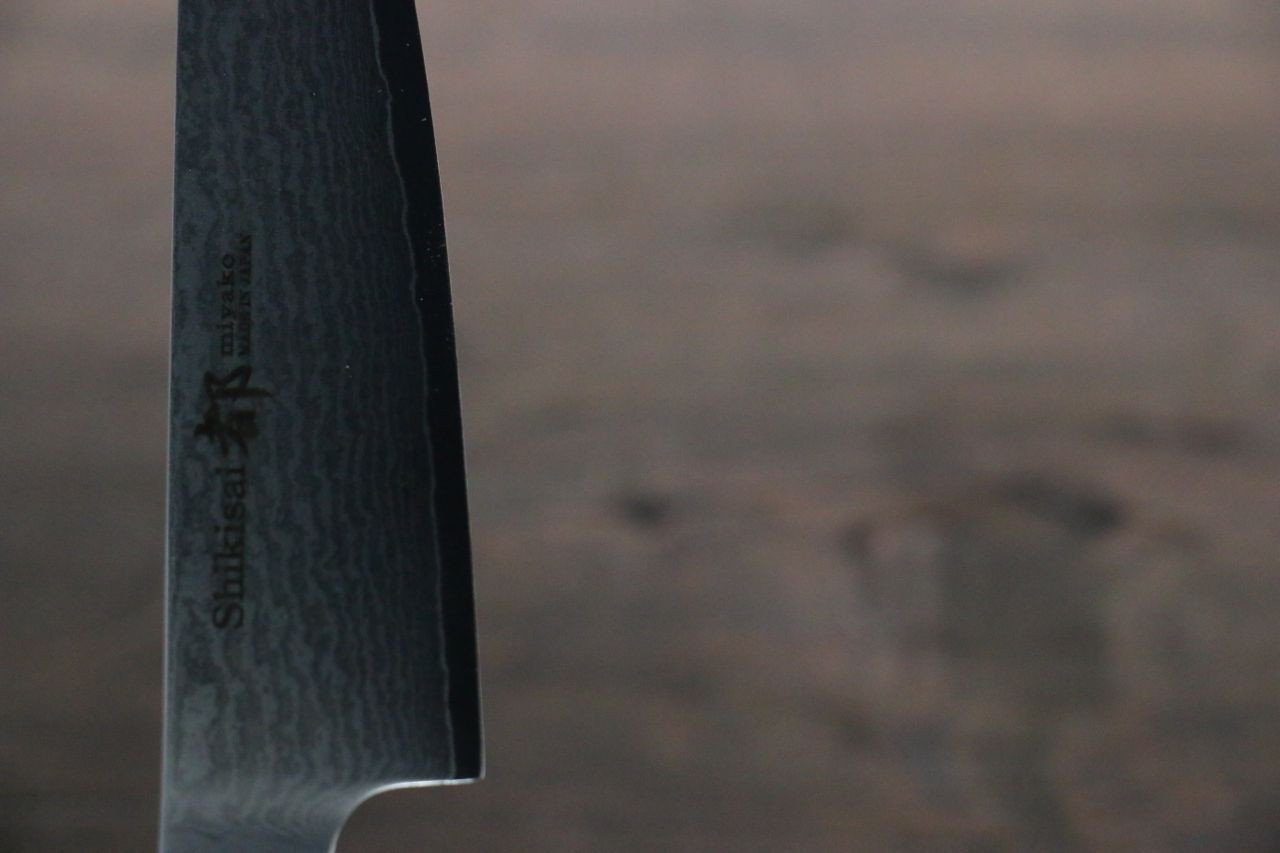Premium Miyako AUS8 33-Layer Damascus Petty Utility Knife 5.1