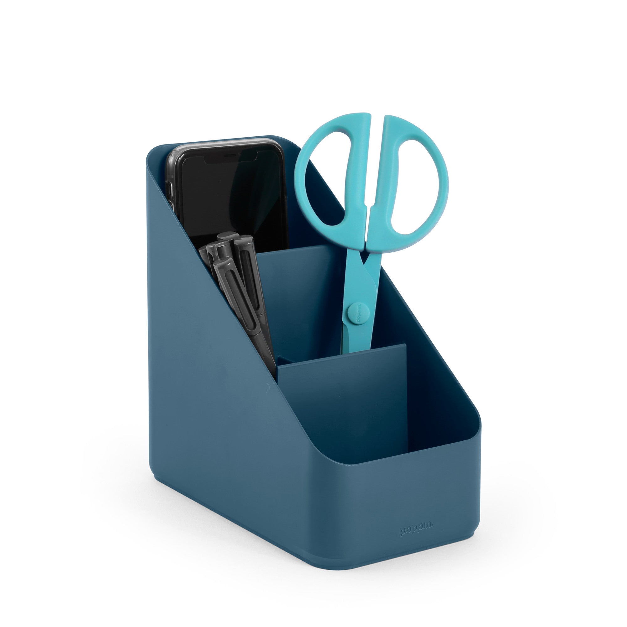 Compact Desk Organizer Set - Wooden Office Desk Accessories for Storage & Organization | Perfect for Home Office, Study & Workspace