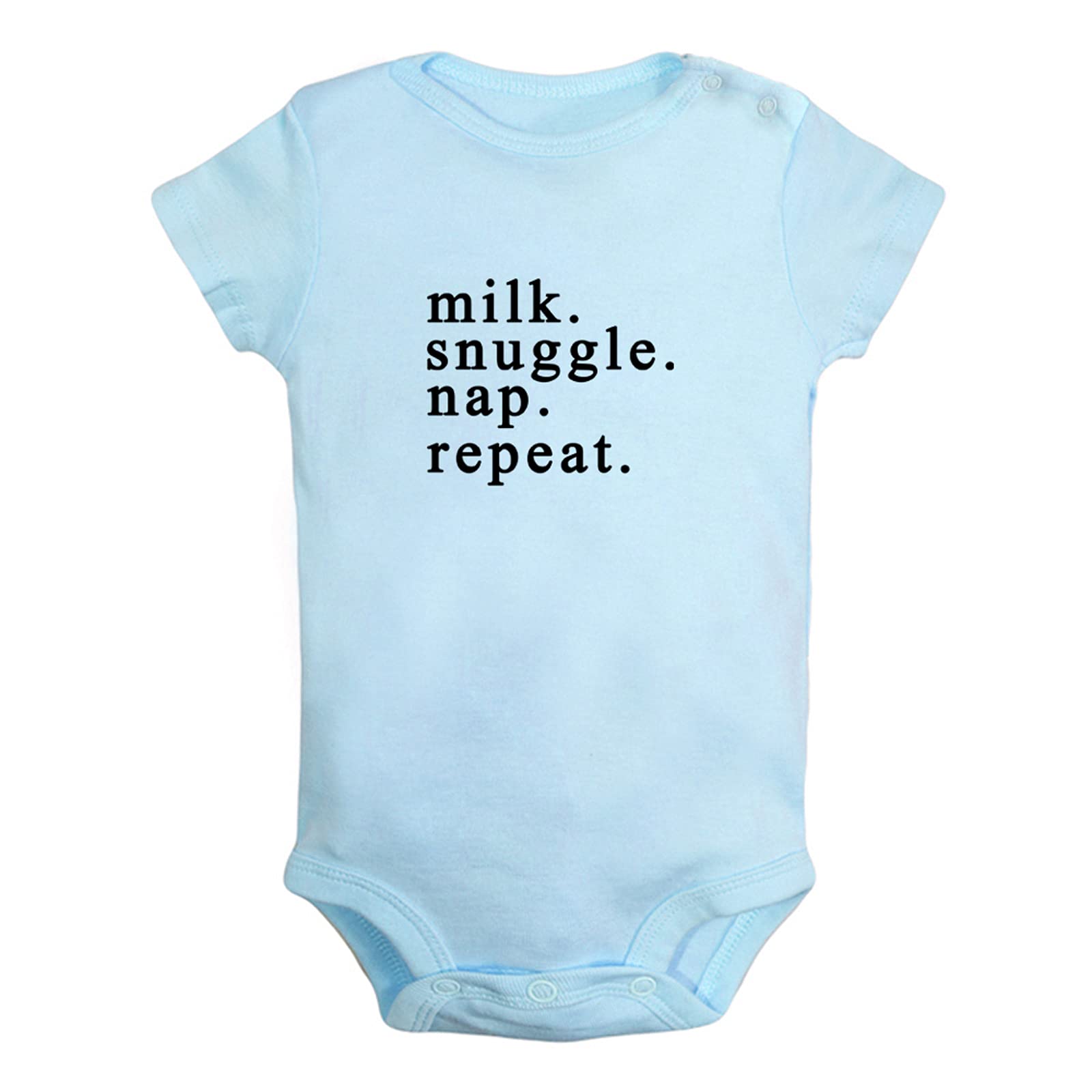 Funny Newborn Baby Rompers - Snuggle, Nap, Repeat Bodysuits | Cute Infant Jumpsuits & Novelty Outfits for Boys & Girls | Perfect for Playtime, Photo Shoots & Everyday Wear