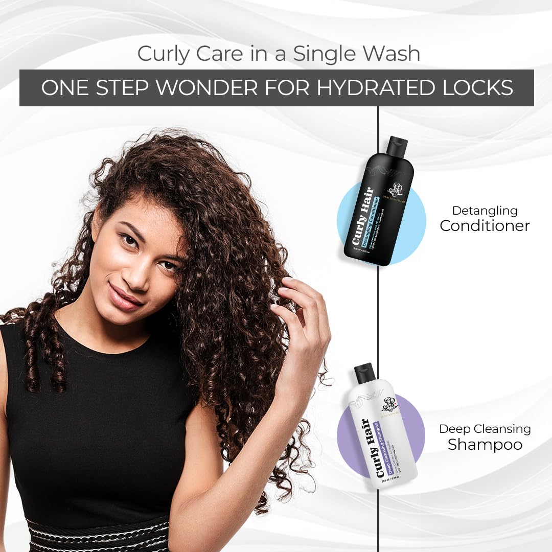 Prolixr Curly Hair Hydrating Cleanser for Wavy & Curly Hair - Coconut, Shea Butter & Dragonfruit Infused - Hydrating, Nourishing & Protective Hair Care - 200ml | Perfect for Daily Curl Definition & Frizz Control