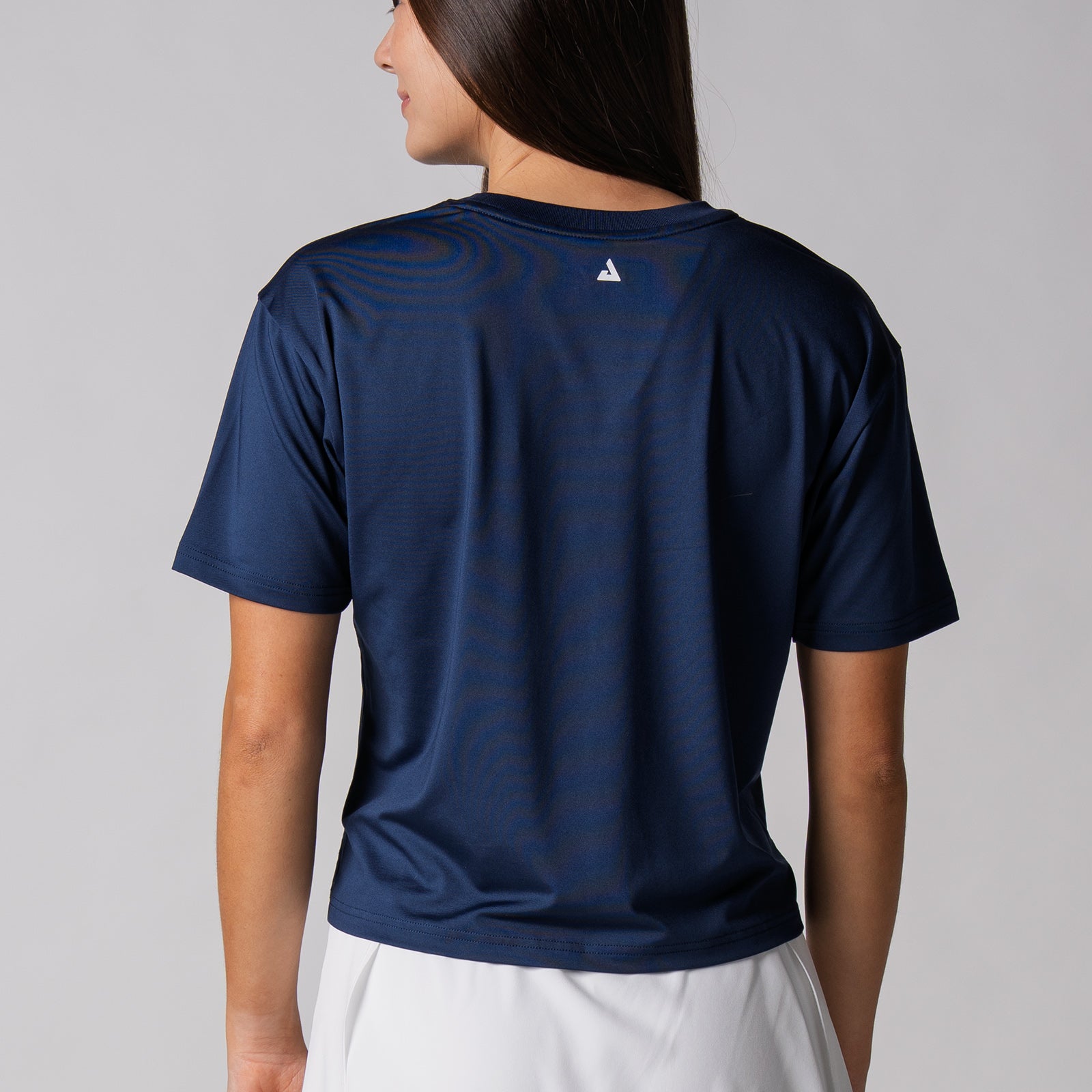 Women's Short Sleeve Tennis Crop Top - Breathable Workout Shirt for Yoga, Running & Gym - Trendy Athletic Tee for Women