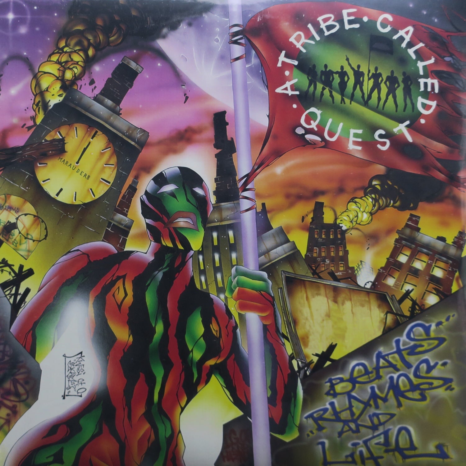 A TRIBE CALLED QUEST 'Beats Rhymes And Life' Vinyl 2LP Record - Classic Hip Hop Album for Music Collectors & Vinyl Enthusiasts - Perfect for Home Listening & DJ Sets