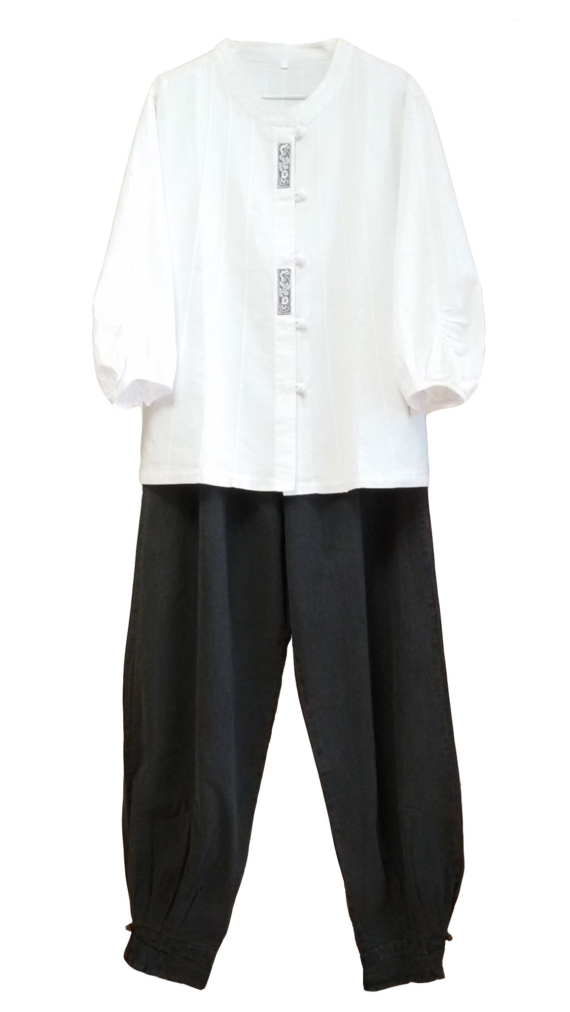 Altair Women's 100% Cotton Shirt & Pants Set - Zen Meditation Outfit, Yoga Clothes for Women - Perfect for Yoga, Meditation, and Relaxation at Home or Studio