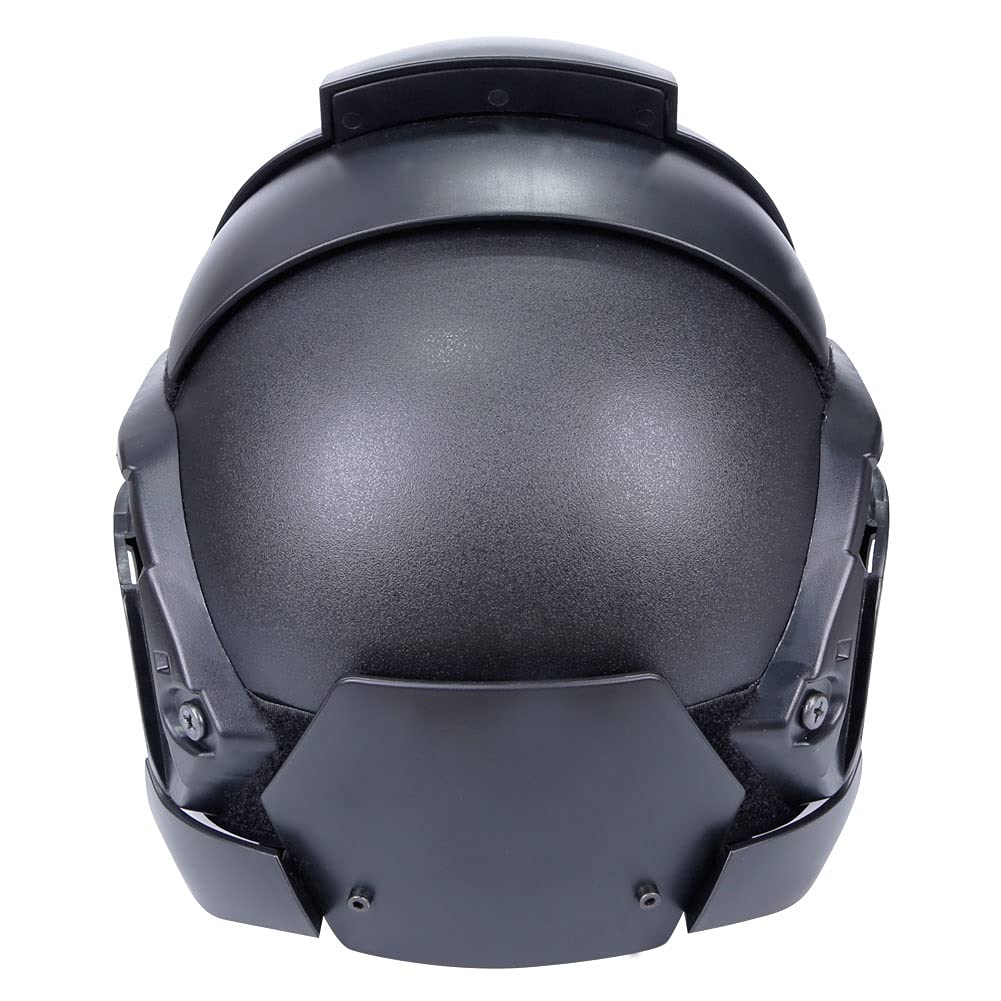 Full Face Airsoft Helmet - Tactical Steel Mesh Mask for Paintball, Wargame & CS Cosplay | Military-Grade Protection for Outdoor Combat Sports & Gaming Events