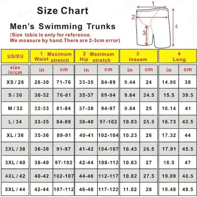 Hydrostrike Emberlash Men's & Boys' Swim Jammers - Quick Dry Competitive Swimwear for Training & Racing | Pool, Beach & Water Sports