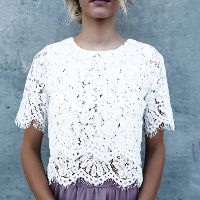 Women's Casual Lace Tops - Fashionable Blouse Shirts for Ladies | Perfect for Office Wear, Dating & Everyday Outfits