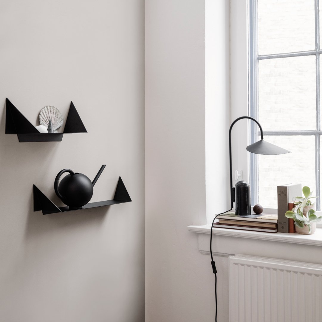 Ferm Living Arum Table Lamp - Modern Scandinavian Design for Bedroom, Living Room & Office Decor