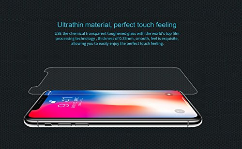 Premium Tempered Glass Screen Protector for iPhone X/XS/11 Pro (5.8 Inch) - HD Clear, Case Friendly, Bubble-Free - Perfect for Daily Use, Gaming & Work Protection