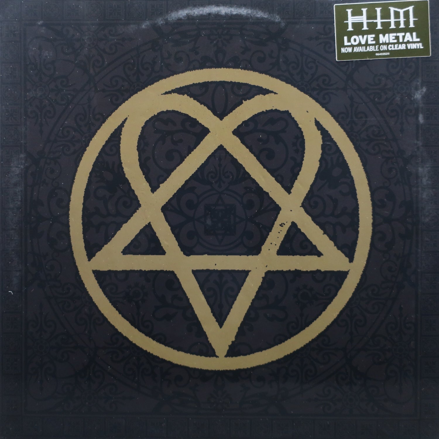 HIM 'Love Metal' Limited Edition Clear Vinyl LP Record - Perfect for Collectors & Music Lovers, Great for Home Listening & Gift Giving