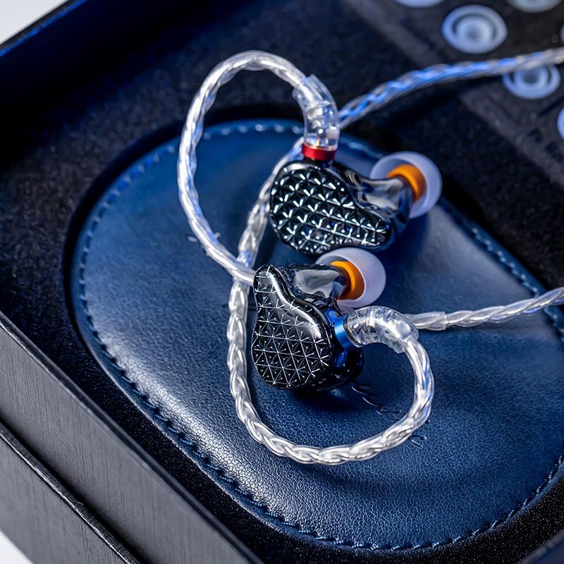 FiiO FA9 6 Balanced Armature Drivers 3D Printed HiFi In-Ear Monitors - Premium IEMs for Audiophiles, Musicians & Studio Recording