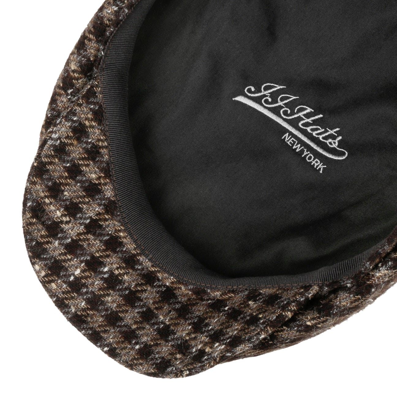 JJ Hats - Premium Six Panel Cap in Vichy Kashmir & Silk - Stylish Unisex Baseball Hat for Men & Women - Perfect for Outdoor Sports, Casual Wear & Fashion Accessories