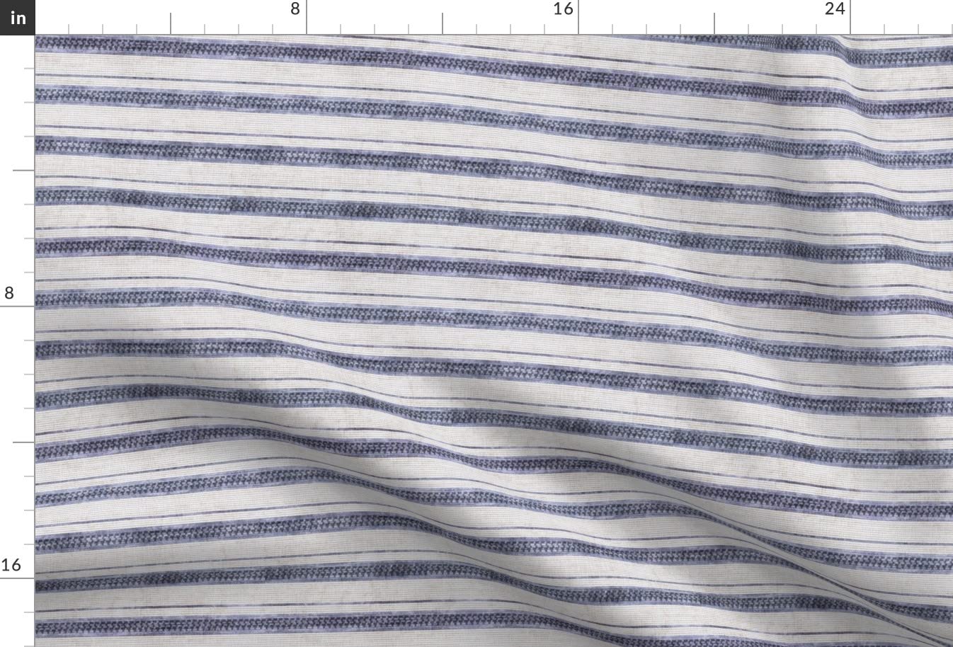 French Stripe Arrow Boho Printed Minky Fabric by The Yard - Soft Plush Fabric for Sewing Baby Blankets, Quilt Backing & DIY Crafts - Perfect for Nursery Decor, Home Decor & Gift Making