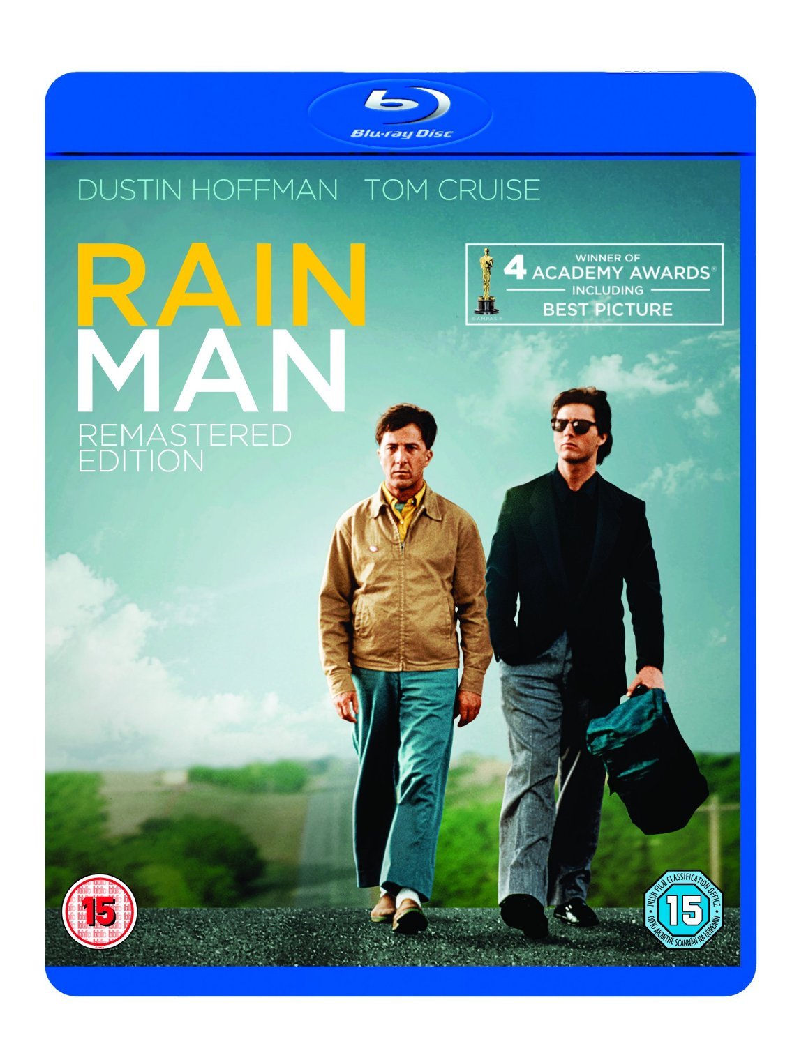 Rain Man Remastered Edition Blu-ray - Classic Movie for Family Movie Nights & Film Collections
