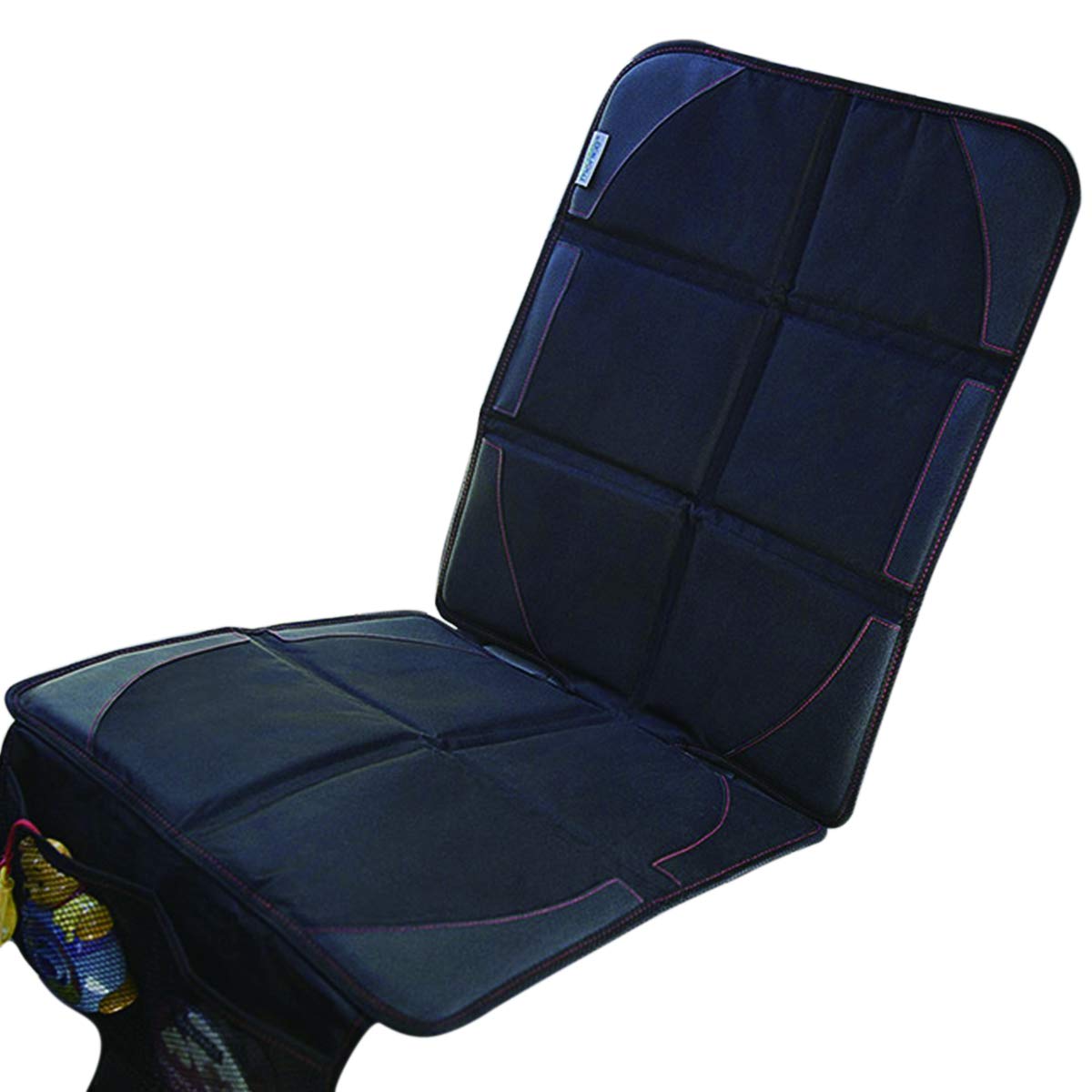 Seat Guardian Car Seat Protector - Crash Test Approved, Anti-Skid & Anti-Wear Leather Pad for Child Safety Seats | Perfect for Baby Car Seats, Long Trips & Everyday Protection
