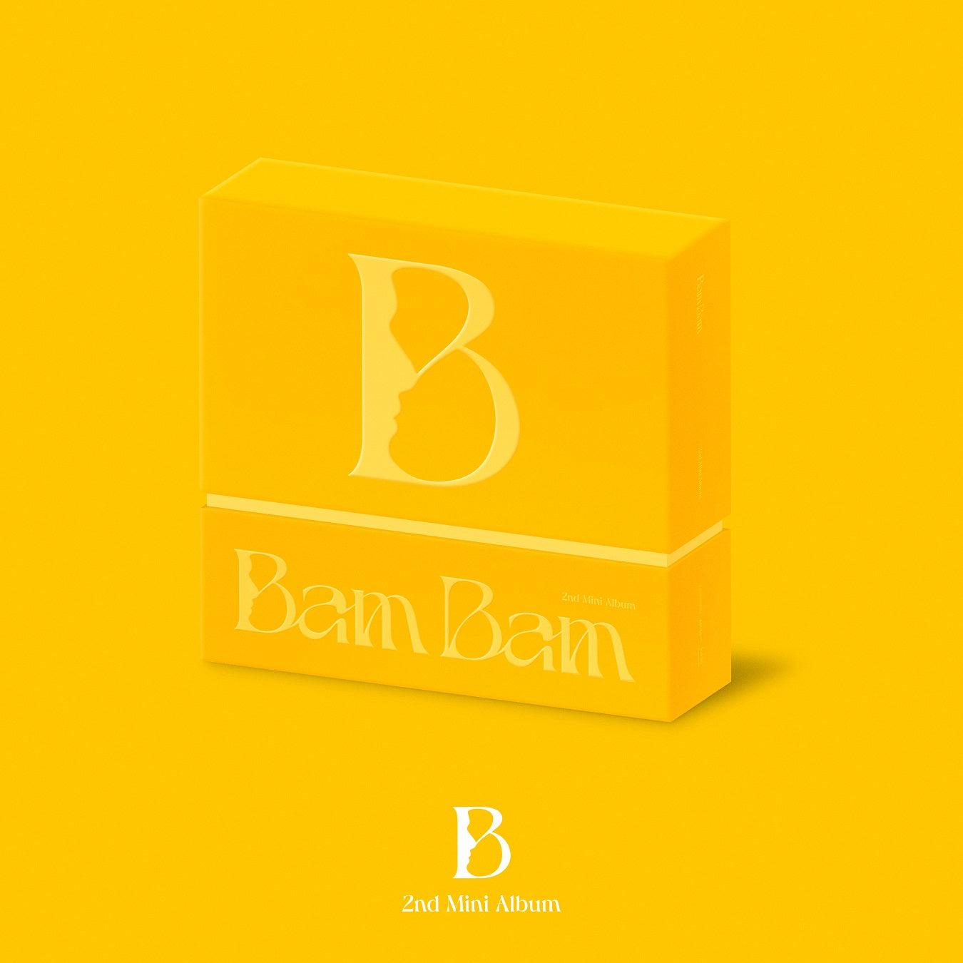 BAMBAM (GOT7) 2nd Mini Album 'B' - Kpop Music CD + Photobook - Perfect for Kpop Fans Collection & Gift Giving