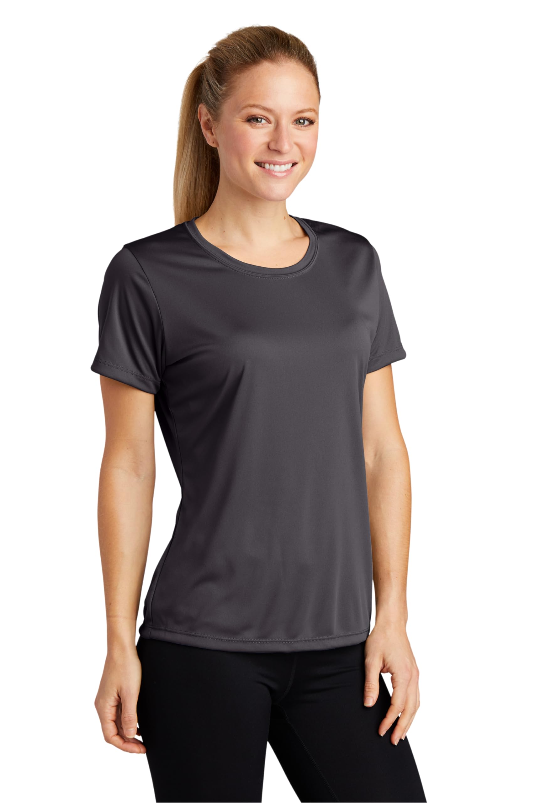 Clothe Co. Women's Workout Tops - Breathable Gym Shirts for Yoga, Running & Fitness - Plus Size Activewear for Women | Perfect for Gym, Outdoor Sports & Casual Wear