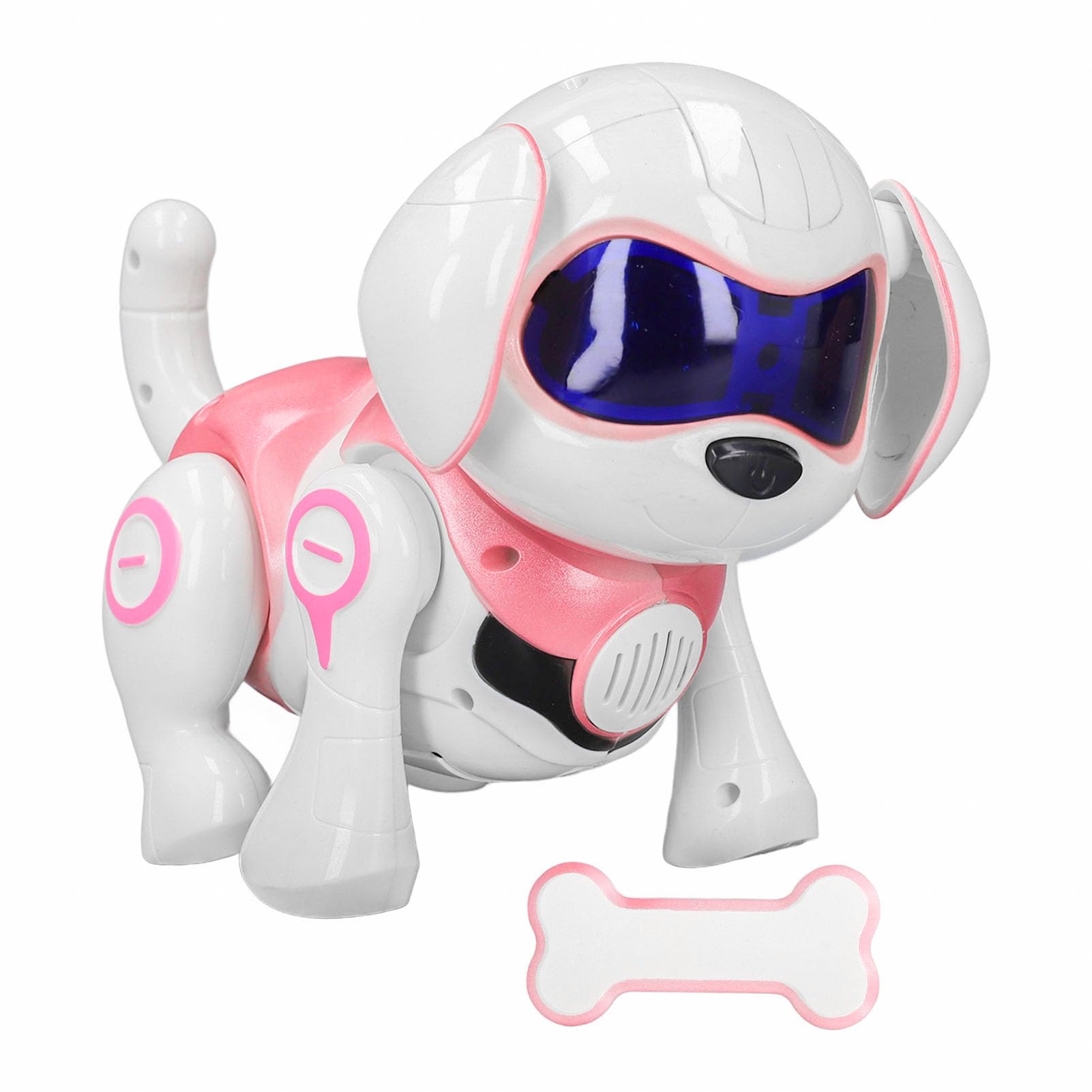 Smart Robot Puppy Toy - Interactive Dancing Robotic Pet with Multi-Functions, Perfect Birthday Gift for Kids (Pink) | STEM Learning Toy for Children, Fun Companion for Playtime & Educational Development