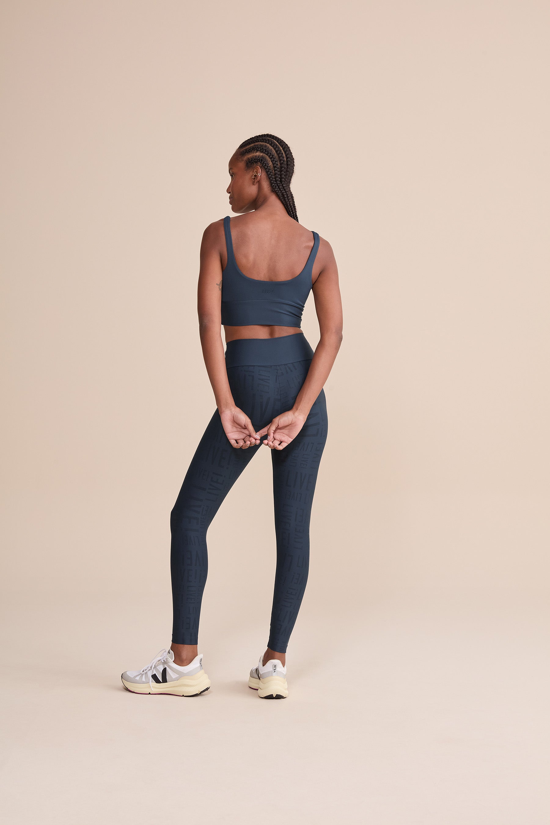 Live! Sense® Pro Leggings - High Waist Yoga Pants for Women, Breathable Workout Leggings with Pockets - Perfect for Yoga, Gym, Running & Everyday Wear