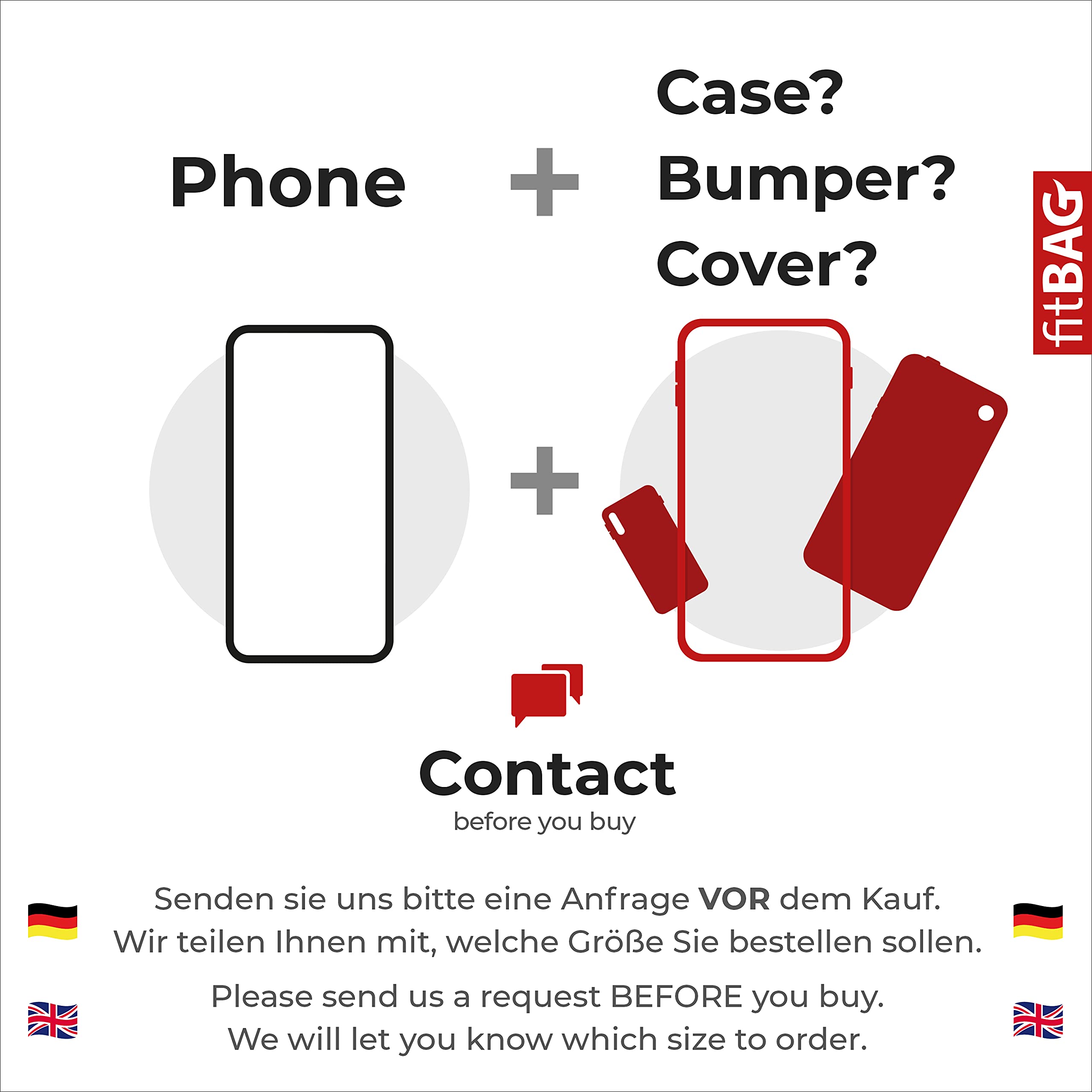 Premium Custom Tailored Red Sleeve for F(x)tec Pro1 Smartphone | German-Made Genuine Alcantara Case with Microfiber Lining | Perfect for Display Cleaning & Everyday Protection | Ideal for Business Professionals & Tech Enthusiasts