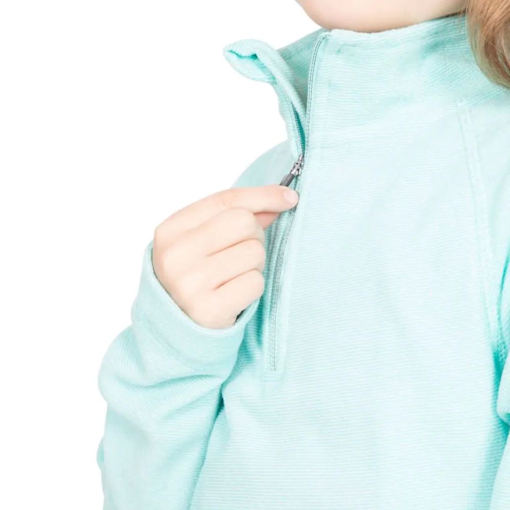 Trespass Meadows Girls' Microfleece Jacket - Soft & Warm Winter Coat for Kids - Perfect for Outdoor Play, School & Cold Weather Activities