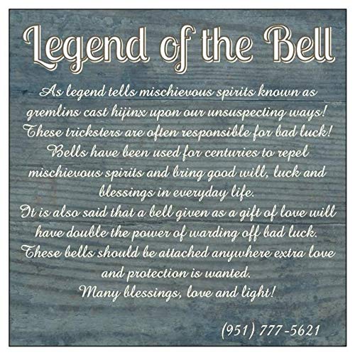 Butterfly Guardian Bell - Good Luck Charm Gift Set for Home, Car, and Office Decor | Handmade Protection Bell for Positive Energy & Blessings