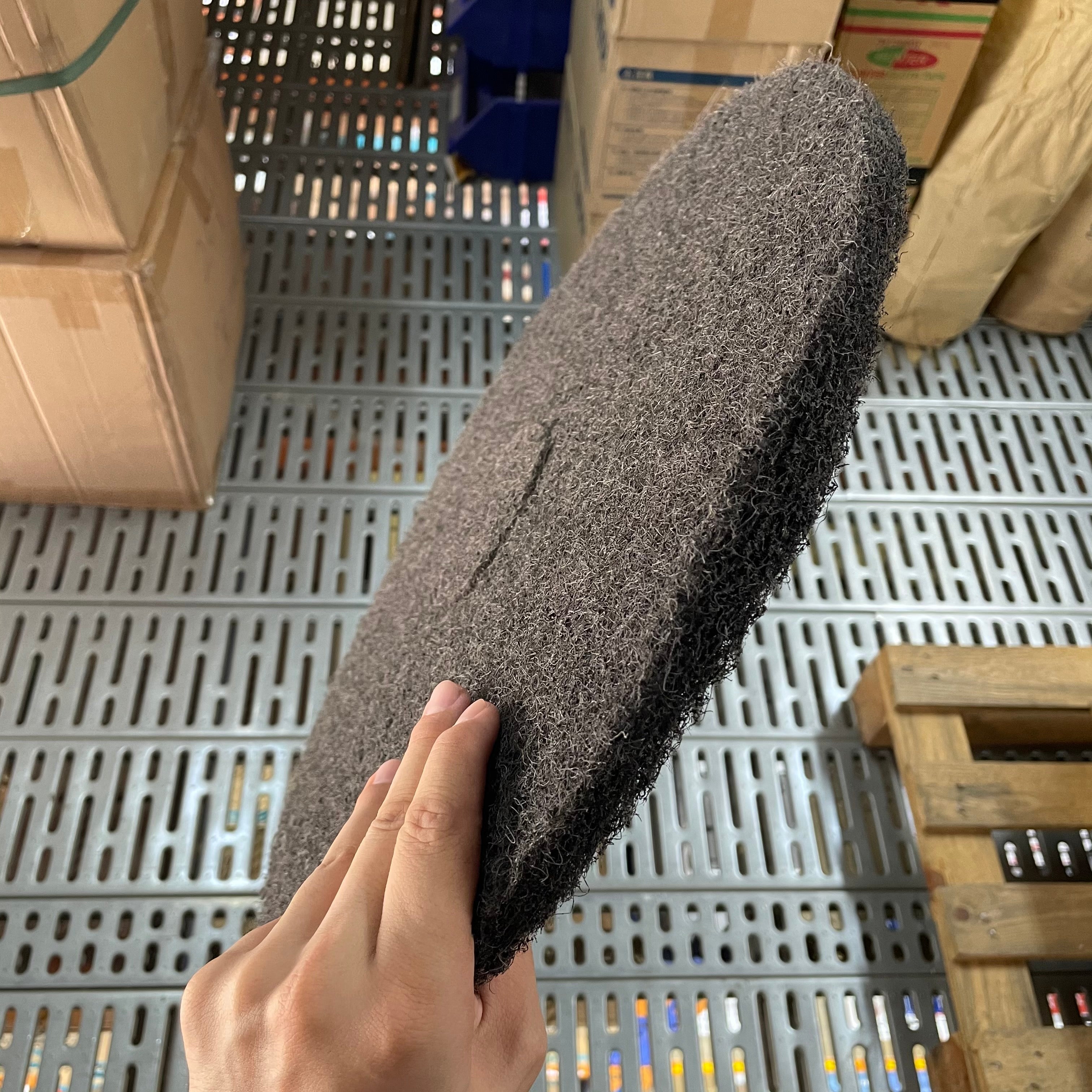 3M 7200 16 Black Heavy-Duty Stripper Pad for Hard Scrubbing Floors | Model 3M 7200 16B | Ideal for Commercial Cleaning, Tile & Concrete Floor Maintenance