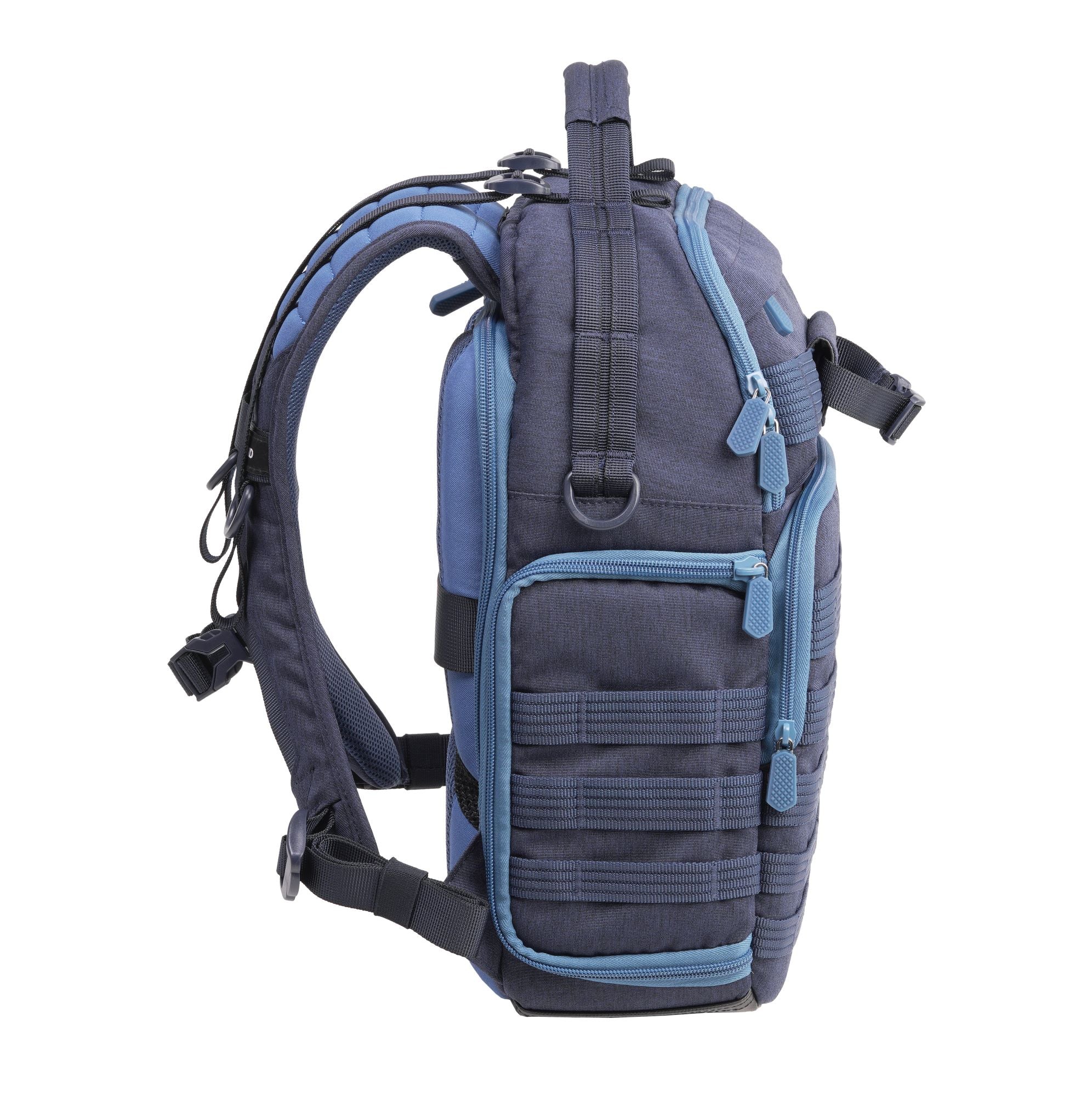 VEO RANGE T 37M NV Backpack for Men & Women - Waterproof Hiking Backpack with Laptop Compartment - Navy Blue Outdoor Travel Backpack for Camping, Hiking & Daily Commute