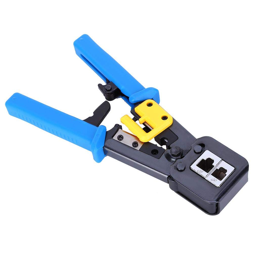 Premium 45# Steel Cable Stripper and Crimping Tool - Multi-Functional, Durable, High-Hardness Wire Crimper for Electrical Work, DIY Projects & Professional Installations (JL-376T) - Perfect for Network Cabling, Automotive Wiring & Home Electrical Repairs