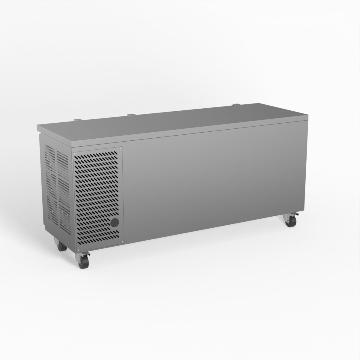 Commercial Refrigerator - 3 Door Under Counter Fridge 600mm Depth for Restaurants, Bars & Catering Businesses