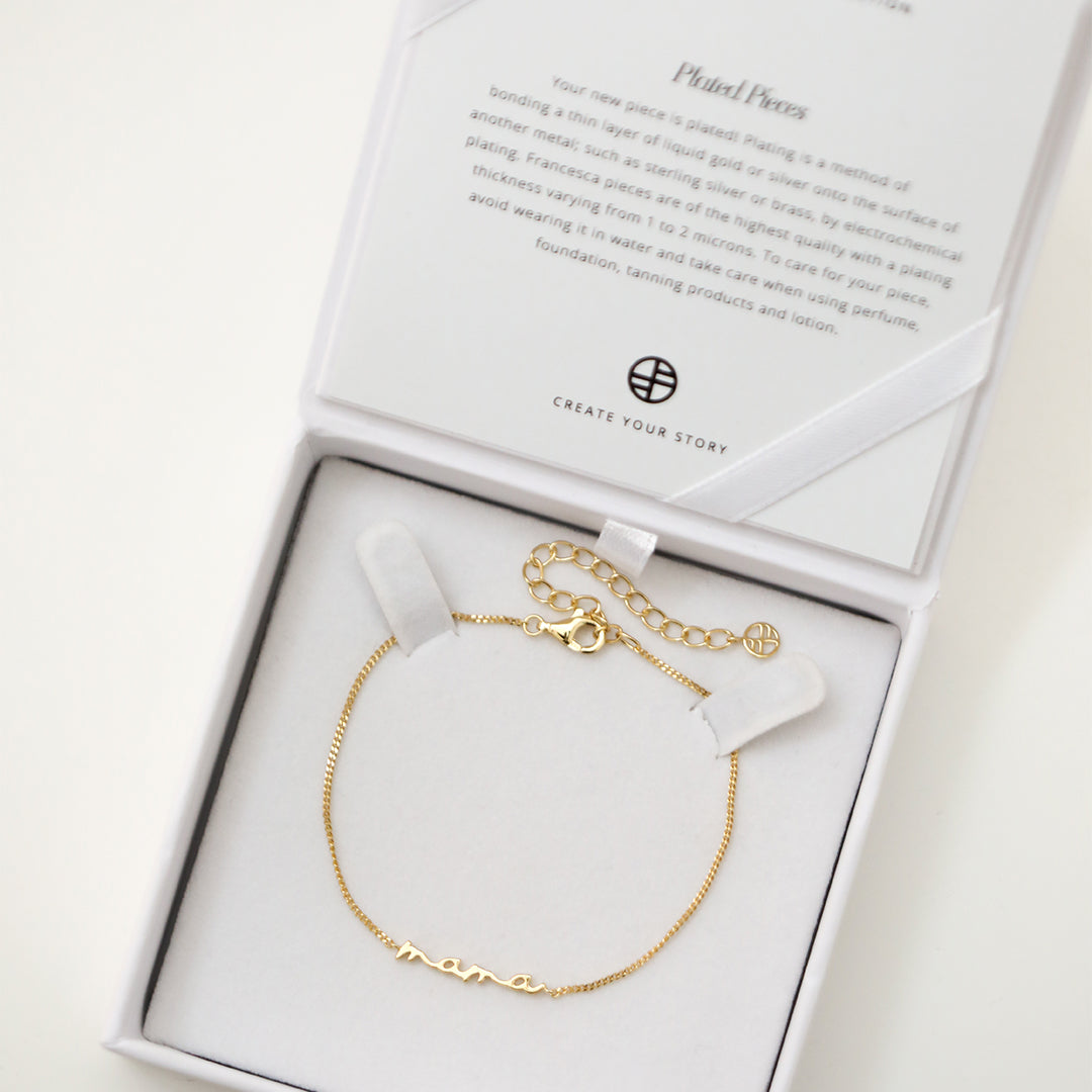 Stylish Mama Bracelet - Elegant Beaded Jewelry for Women - Perfect Gift for Mother's Day, Birthday & Special Occasions