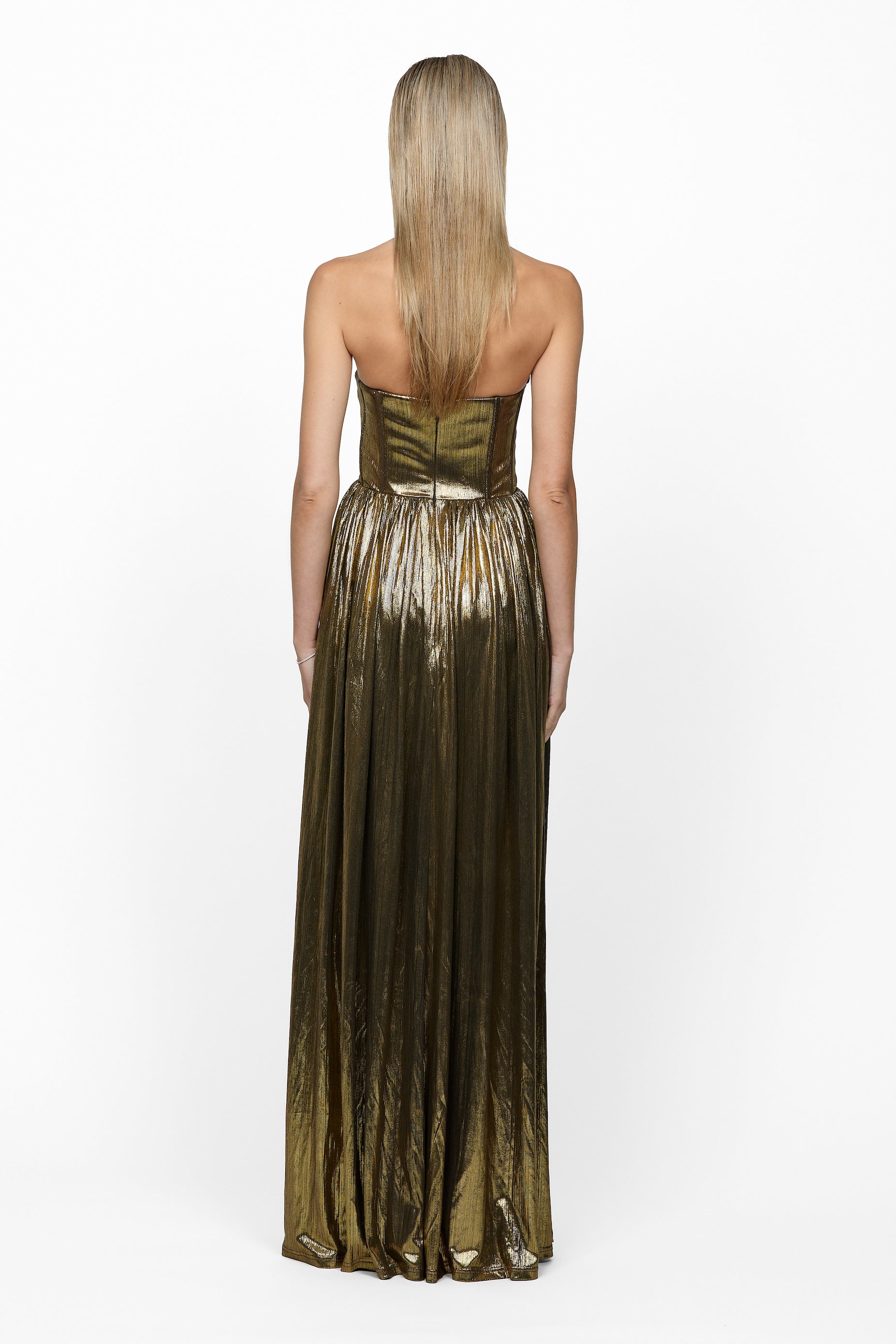 Selina Strapless Sweetheart Gown - Elegant Emerald Green Formal Dress for Prom, Evening Gala & Special Occasions