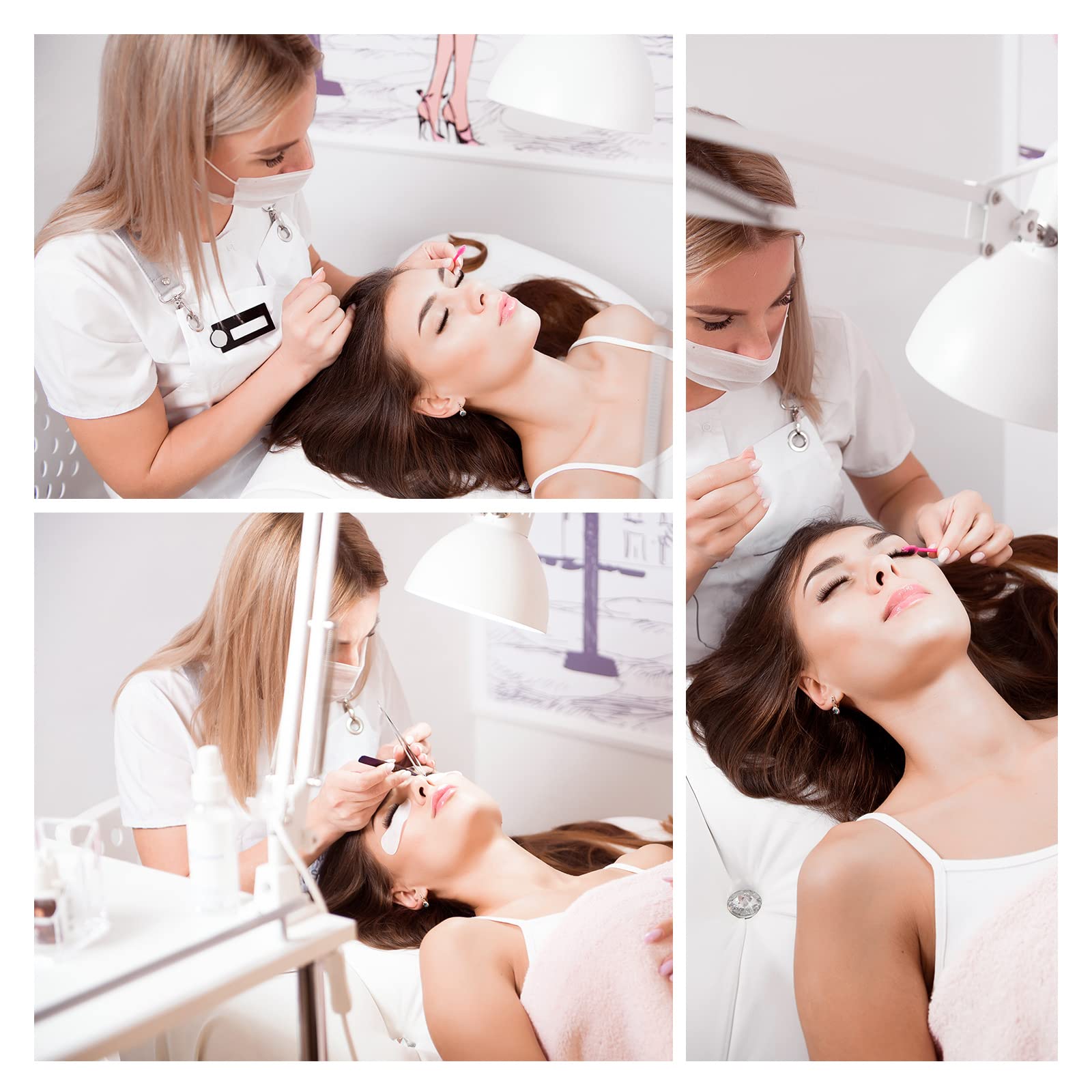 Professional Eyelash Extension Kit with Mannequin Head - Complete Lash Training Supplies & Tools for Beginners & Experts | Perfect for Salon, Home Practice & DIY Lash Extensions by BEYELIAN