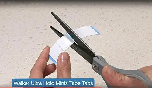 Strong Hold Mini Double Sided Tape Strips - Invisible Adhesive for Photos, Crafts & Home Decor - Perfect for Scrapbooking, Wall Hanging & DIY Projects
