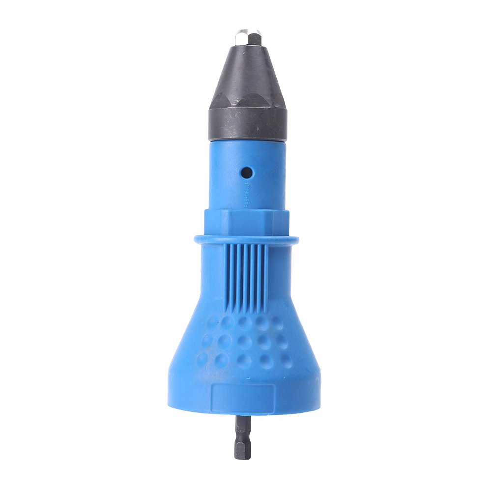 **Cordless Rivet Gun for Electric Drill - Heavy Duty Riveting Tool with Drill Adapter - Perfect for DIY, Metalworking, and Automotive Repairs**
