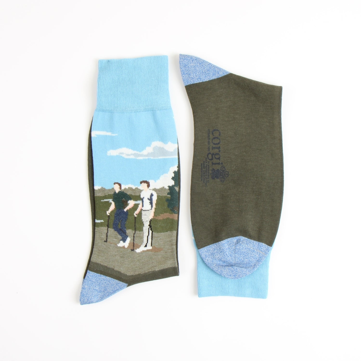 Breathable Men's Golf Cotton Socks - Moisture Wicking Athletic Socks for Walking, Running & Sports | Comfortable Casual Socks for Everyday Wear