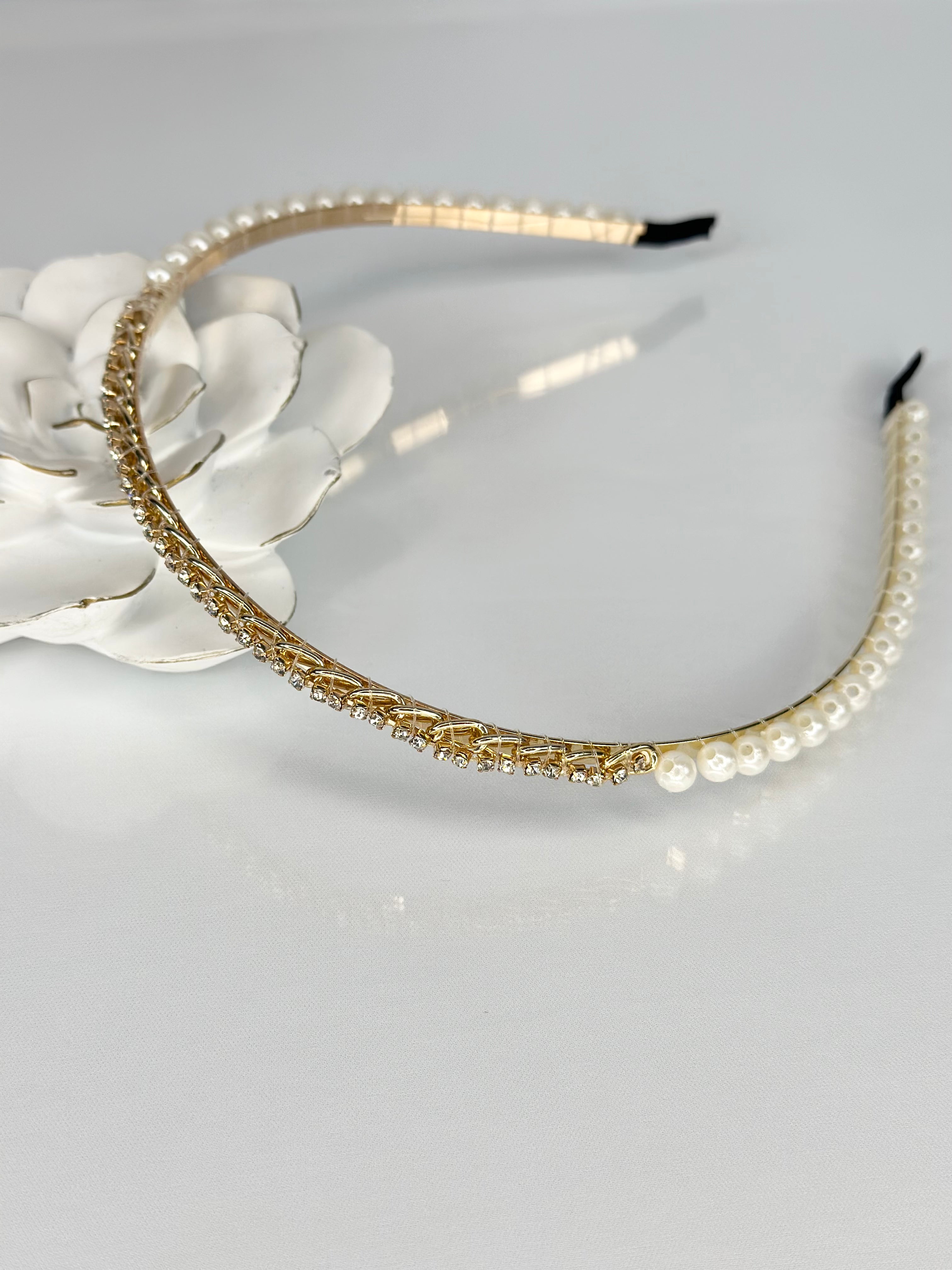 Elegant Pearl Headband - Style 5670 | Women's Fashion Hair Accessory for Weddings, Parties & Special Occasions