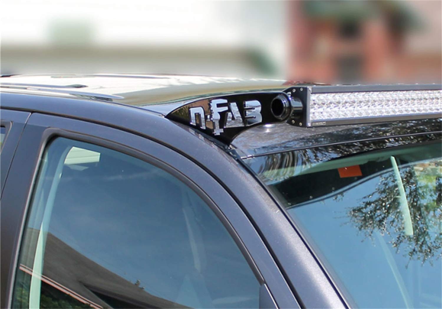 N-Fab Textured Black Roof Top Light Bar Mount for 1-50 Series (50.5