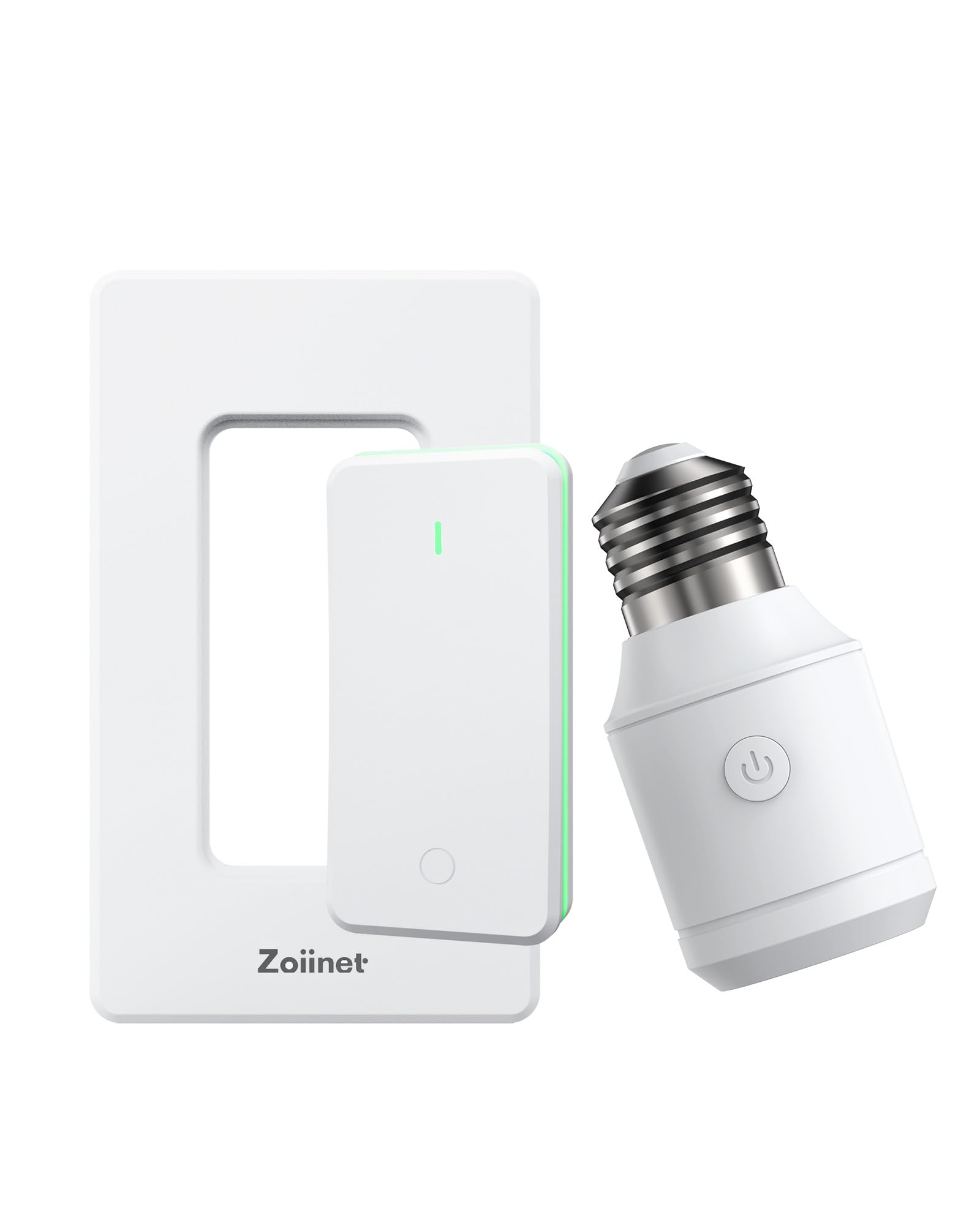 500W Remote Control Light Bulb Socket - Wireless Switch for Pull Chain Lights, E26/E27 Base Holder, No Wiring Needed - Smart Home Lighting Solution for Bedroom, Stairway, Closet & Garage (Perfect for Hard-to-Reach Fixtures & Home Automation)