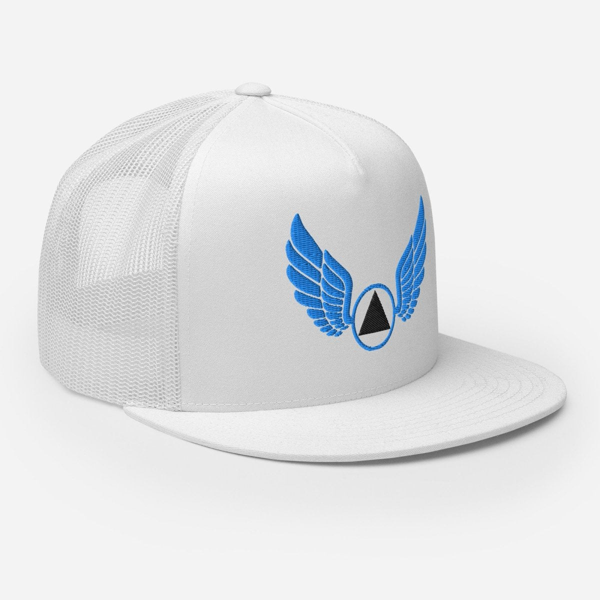 Wings of Recovery Embroidered Trucker Cap - Adjustable Snapback Hat for Men & Women - Perfect for Outdoor Activities, Sports, and Casual Wear