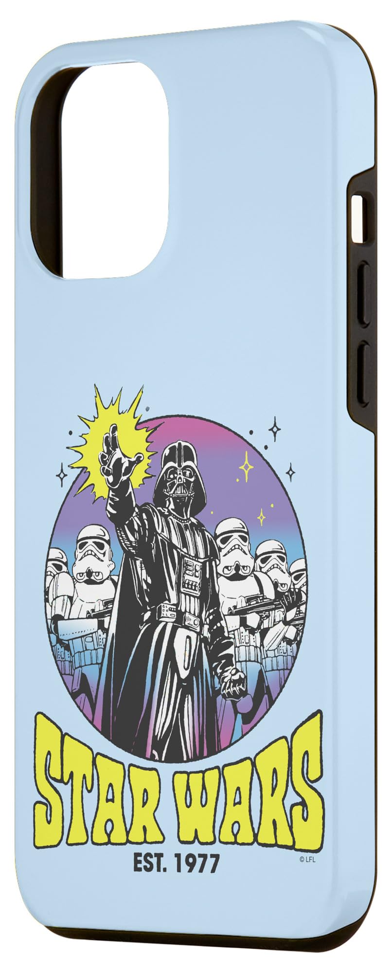 iPhone 12 Pro Max Star Wars Darth Vader & Stormtroopers Comic Force Grip Case - Protective Phone Cover for Fans | Perfect for Cosplay, Movie Nights & Star Wars Collectors